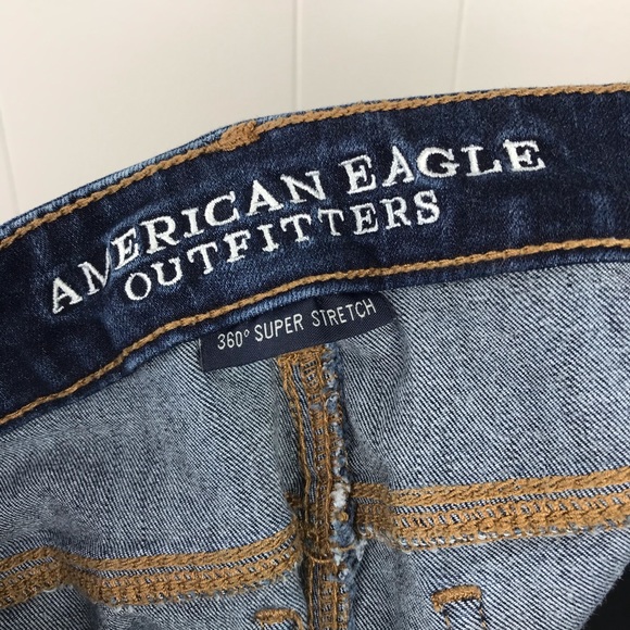 American Eagle denim shirt Sz 2 - Picture 5 of 8